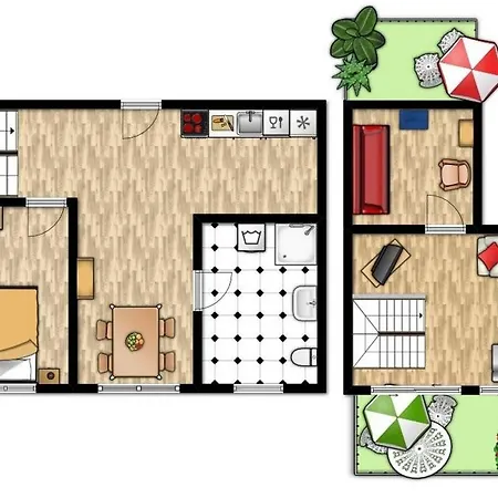 Haus Am Haftbruch &quotwohnung Meerblick&quot *