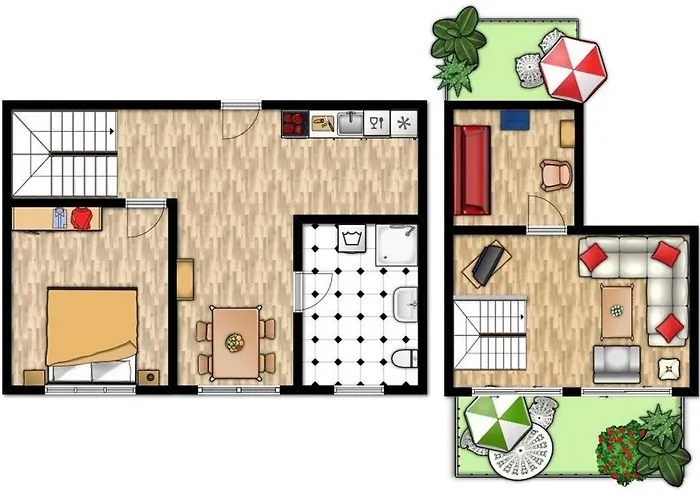 Haus Am Haftbruch &quotwohnung Meerblick&quot *